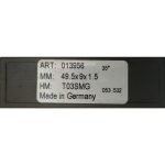 Untitled-1 Kietlydinio peiliukai Tigra 49,5x9x1,5 z4 T03SMG 10 vnt.