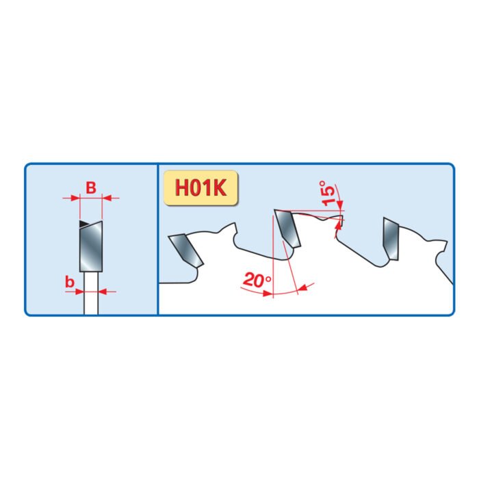 Diskinis pjūklas Freud D300 z26 d30 B3,2/2,2